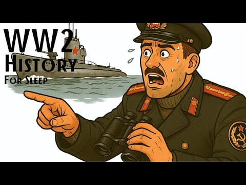 What it Was Like in a Soviet Submarine During WW2 | Relaxing History for Sleep thumbnail