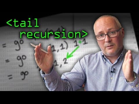 Tail Recursion Explained - Computerphile thumbnail