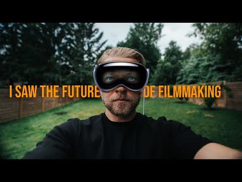 I tried Vision Pro And Saw The Future Of Filmmaking thumbnail