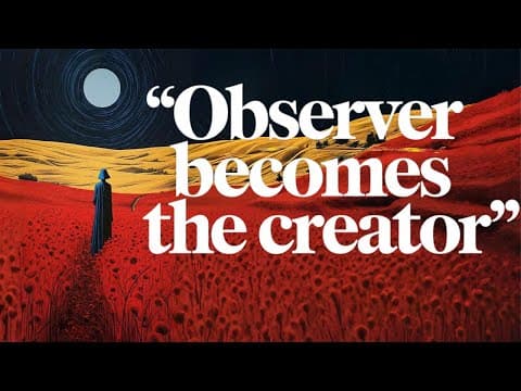 consciousness creates reality (the power of observation) thumbnail