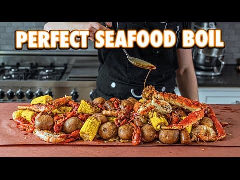 Perfect Cajun Crawfish Boil with Spicy Butter thumbnail