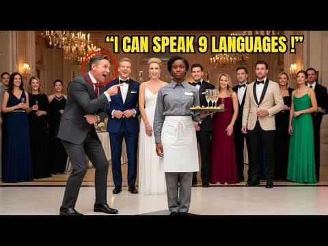 Proud Black Girl Says: “I Speak 9 Languages”—Millionaire Laughed, But Her Skills Left Him Speechless thumbnail