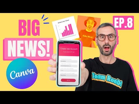 NEW Prototypes in Canva, Page Linking, Video Editor, Folders... | What's HOT in Canva 🔥 [Ep. 08] thumbnail