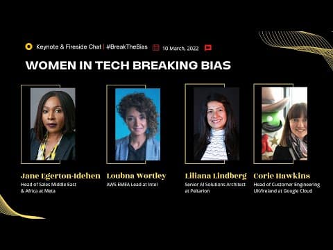 Women in Tech | #BreakTheBias | IWD 2022 Event thumbnail