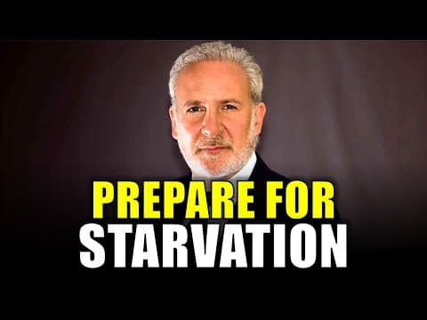 Peter Schiff: "ALL HELL WILL BREAK LOOSE IN 51 HOUR!" Warning on Inflation and Central Banks thumbnail