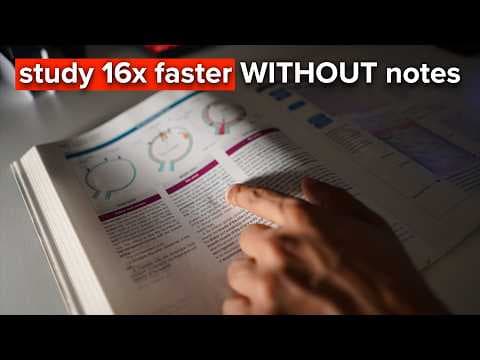 I’m a Doctor. Here’s How to Learn Faster WITHOUT Taking Notes thumbnail