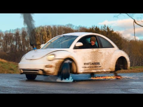 Volkswagen Beetle Does 240mph Cyclones Until it Blows Up thumbnail