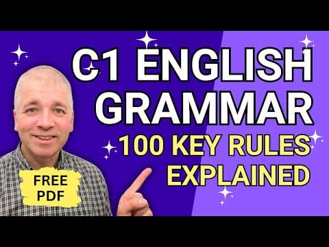 100 Advanced (C1) English Grammar Rules Explained thumbnail