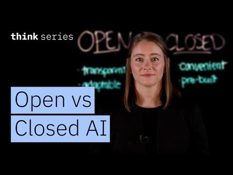 Open Source vs Closed AI: LLMs, Agents & the AI Stack Explained thumbnail