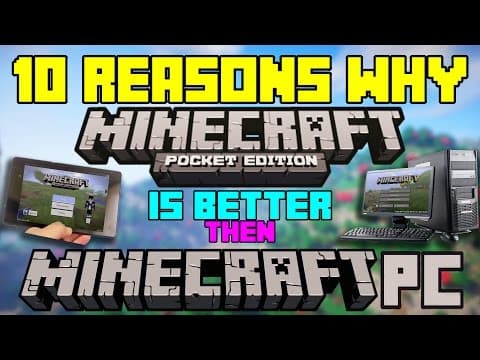 What Are the Key Advantages of Minecraft Pocket Edition? thumbnail