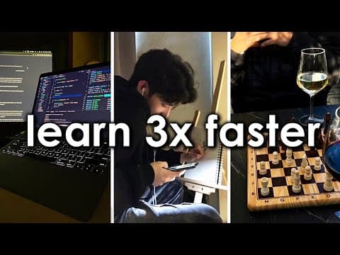 How To Learn Any Skill So FAST It Feels ILLEGAL thumbnail