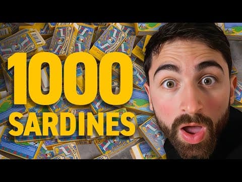 I Ate 1000 Sardines in a Month... Here's What Happened thumbnail