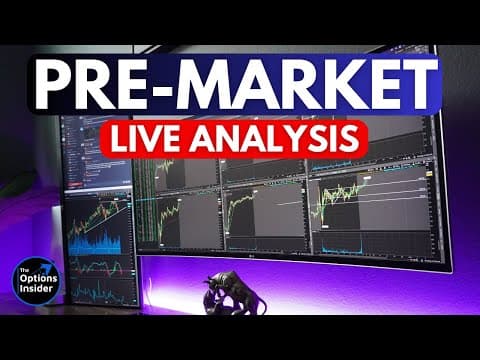🔴 (07/11) PRE MARKET LIVE STREAM - Crypto Heating Up | Buy This Dip? thumbnail