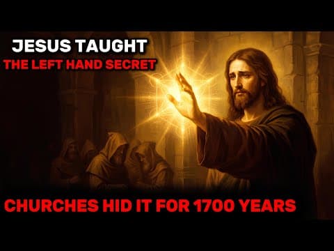Jesus Taught The 'Left Hand Secret' — Why Churches Made You Pray With Right Only thumbnail