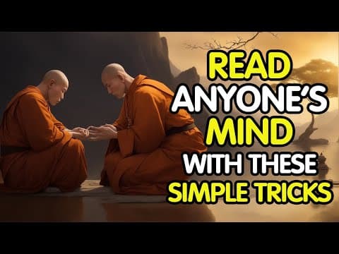 HOW TO READ PEOPLES MIND | Accurate tips to read body language and gestures | Buddhist story thumbnail