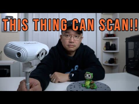 How Does the Creality CR-SCAN Lizard 3D Scanner Work? thumbnail