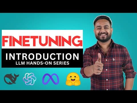 LLM Fine-Tuning: 02 Understanding Model Pretraining and Training in AI  #aiagents #finetuning #ai thumbnail