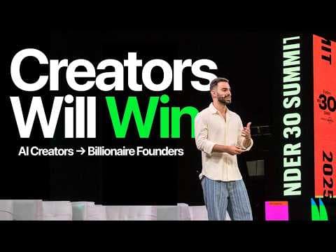Why AI-Powered Creators Will Become the Next Billionaires thumbnail