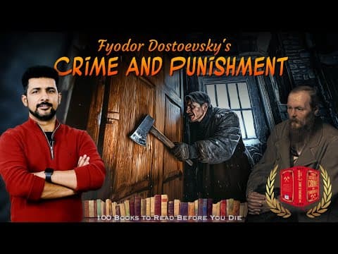 100 Books | An Introduction to Fyodor Dostoevsky's Crime and Punishment | Faisal Warraich thumbnail