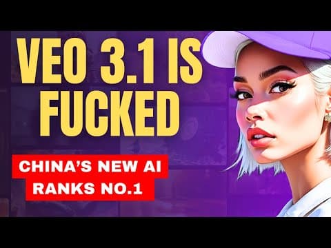 China's NEW Ai Video Generator beats VEO3.1, FREE & UNLIMITED thumbnail