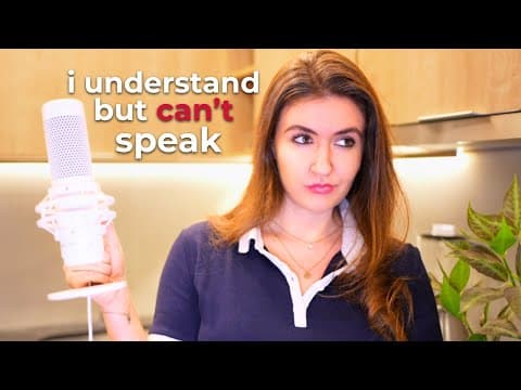 Why You Understand English but Can’t Speak Fluently thumbnail