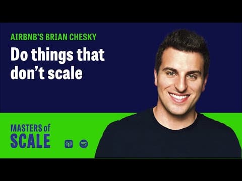 Why Doing Things That Don't Scale Is Crucial for Startups thumbnail