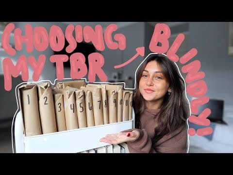 BLINDLY picking my november tbr thumbnail