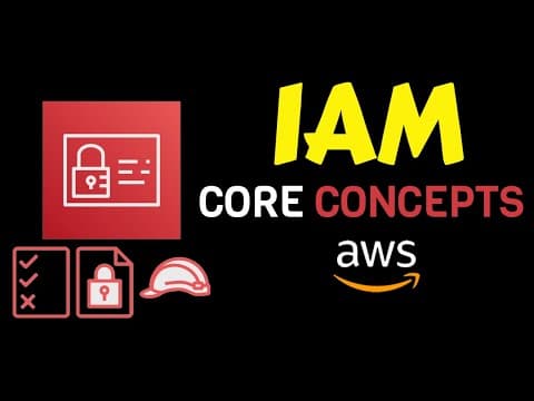 AWS IAM Core Concepts You NEED to Know thumbnail