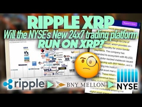 Ripple XRP: Will The NYSE’s New 24x7 Stock Trading Platform Run On XRP? thumbnail