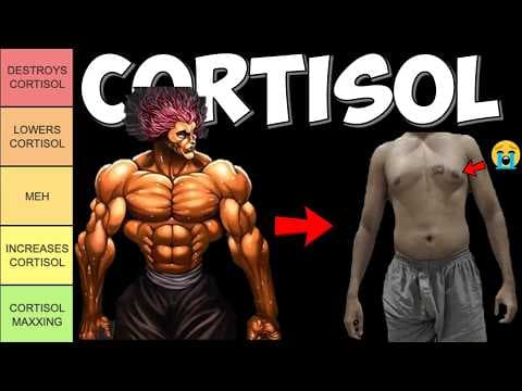40 BEST Ways To Lower Cortisol & Stress (For Testosterone | Muscle | Fat Loss) thumbnail