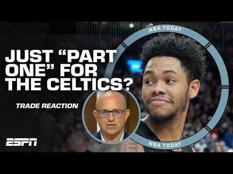 The Jrue Holiday-Anfernee Simons trade is just 'PART ONE' for the Celtics - Bobby Marks | NBA Today thumbnail