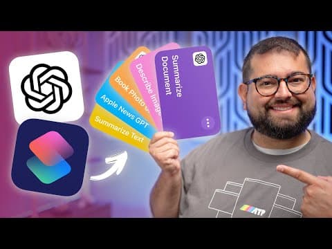 13 Amazing ChatGPT-4o Shortcuts for iPhone thumbnail
