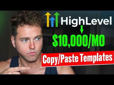 how to make $10k/mo selling A.I websites to local businesses thumbnail