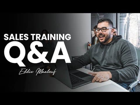 How to 2X Your Close Rate - Sales Training with Eddie Maalouf thumbnail
