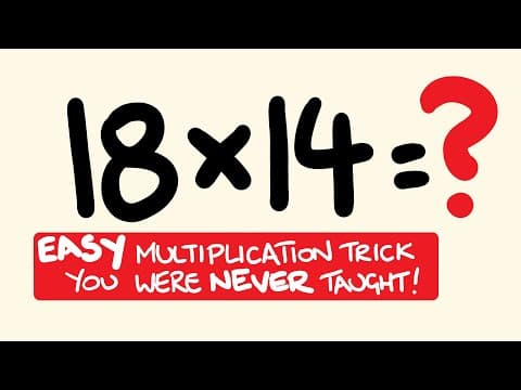 How Can You Multiply 14 and 17 Easily? thumbnail