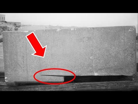 THIS Ancient Egyptian Saw-Cut Proves They Had a Lost Technology thumbnail