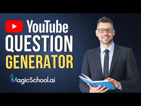 YouTube Question Generator:  AI Generates Custom Quizzes for Your YouTube Learning thumbnail
