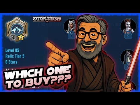So You Got a Lightspeed Token!!!  Who Should You Spend It On???  Star Wars Galaxy of Heroes! thumbnail