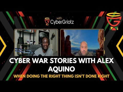 EP-S1001 - Cyber War Stories with Alex Aquino - Red & Blue Team #redteam #pentest  #hack #cyber thumbnail