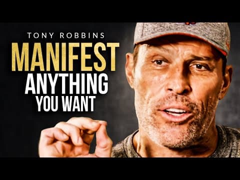 MANIFEST ANYTHING YOU DESIRE | One of the Best Speeches Ever by Tony Robbins thumbnail