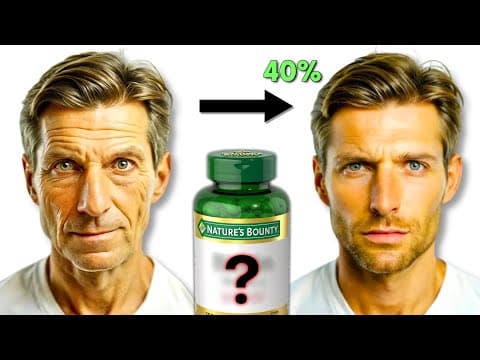 The ONLY Anti-Aging Supplements You Need (Slow Aging by 40%) thumbnail