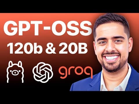 How to Use OpenAI’s GPT-OSS Models In Minutes (Groq + Ollama + Cloud Setup) thumbnail