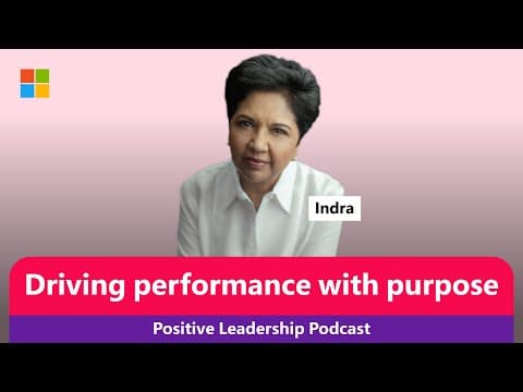 Indra Nooyi's Insights on Leadership and Corporate Purpose thumbnail