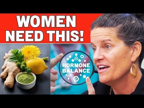 The 5 Foods Every Woman MUST EAT To Naturally Balance Their Hormones! thumbnail