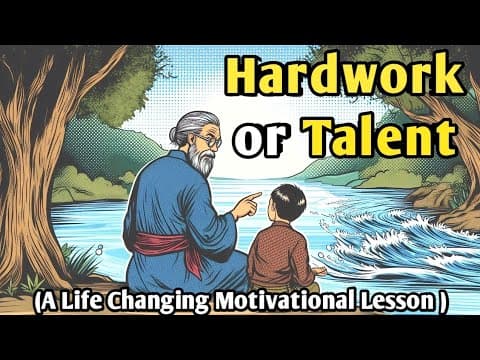The Secret to Success | Strength of Hardwork - a Motivational Story | Learn English  thumbnail