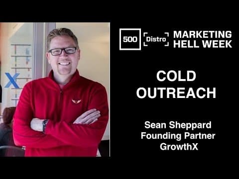 [500Distro] Cold Outreach with Sean Sheppard thumbnail