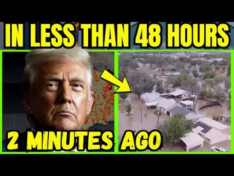 TOMORROW: Trump’s MASSIVE Tariffs Land as Texas DROWNS thumbnail