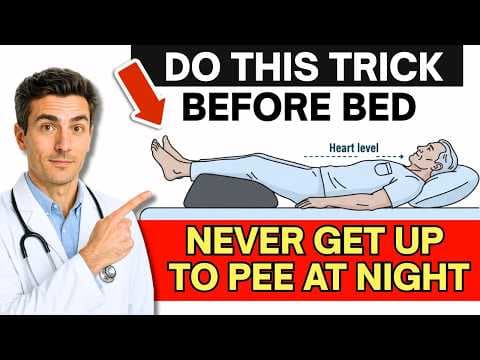 Urologist: STOP WAKING TO PEE AT NIGHT — DO THESE 4 STEPS BEFORE BED thumbnail