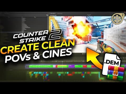 How to Import CS2 Demos into S2FM and Create POVs and Cinematics for Montages / Edits thumbnail