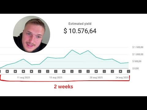 how he went from 0 to 10k in 2 weeks with new faceless YouTube channel thumbnail